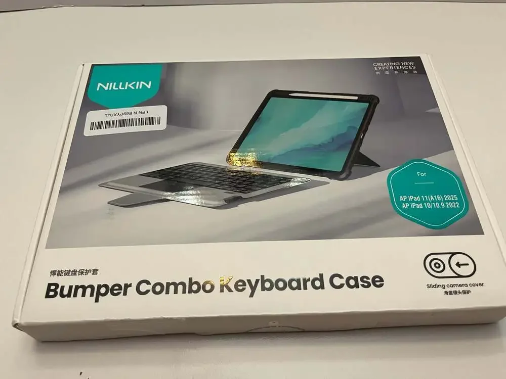Nillkin Bumper Combo Keyboard Case for iPad 11 A16 2025 & iPad 10th Gen 10.9
